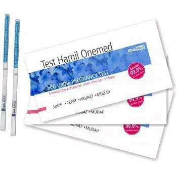 ONEMED TEST KEHAMILAN STRIP (TESTPACK MURAH) PRIVASI AMAN / Tespek Kehamilan Akurat