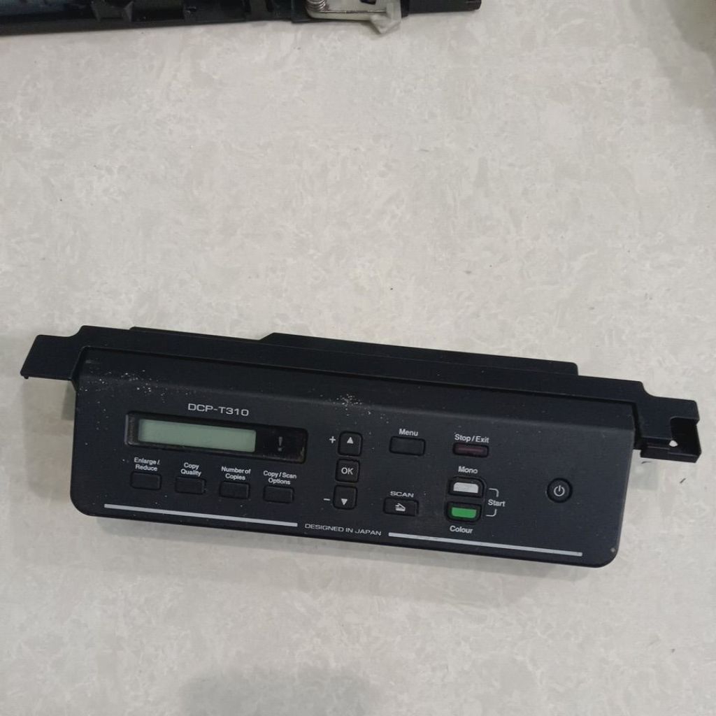 panel printer brother t310