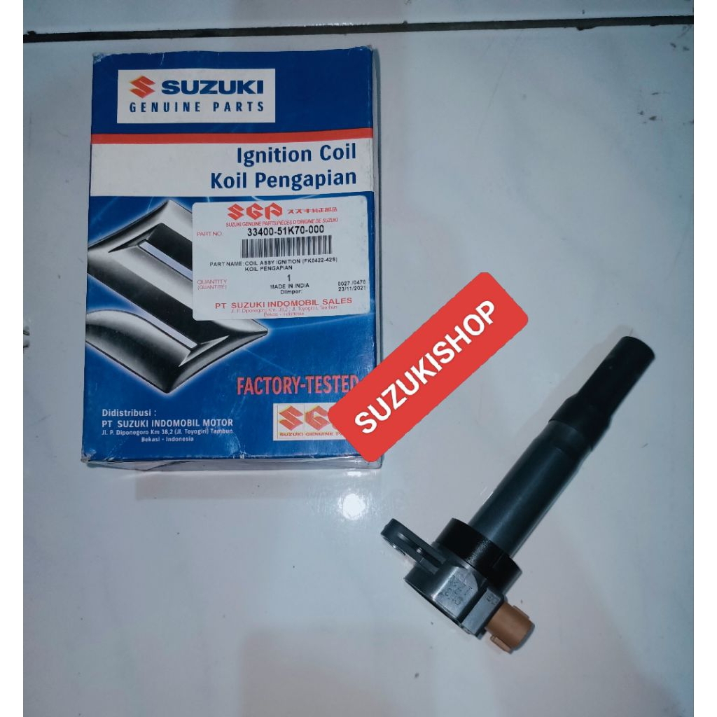 SUZUKI SGP coil koil Ignition untuk mobil Suzuki Ertiga old lama splash new Swift 2013 Karimun wagon
