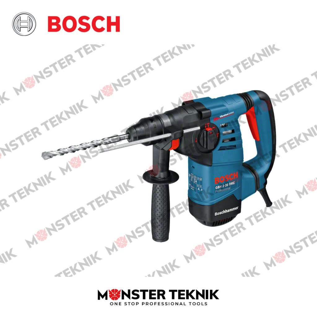 Bosch Mesin Bor Beton GBH 3-28 DRE Rotary Hammer GBH3-28DRE SDS PLUS