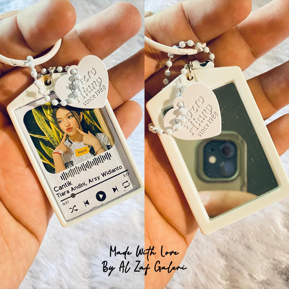 Gantungan Kunci Custom Foto | Gantungan Kunci Spotify Custom Foto | Gantungan Kunci Photostrip Custo