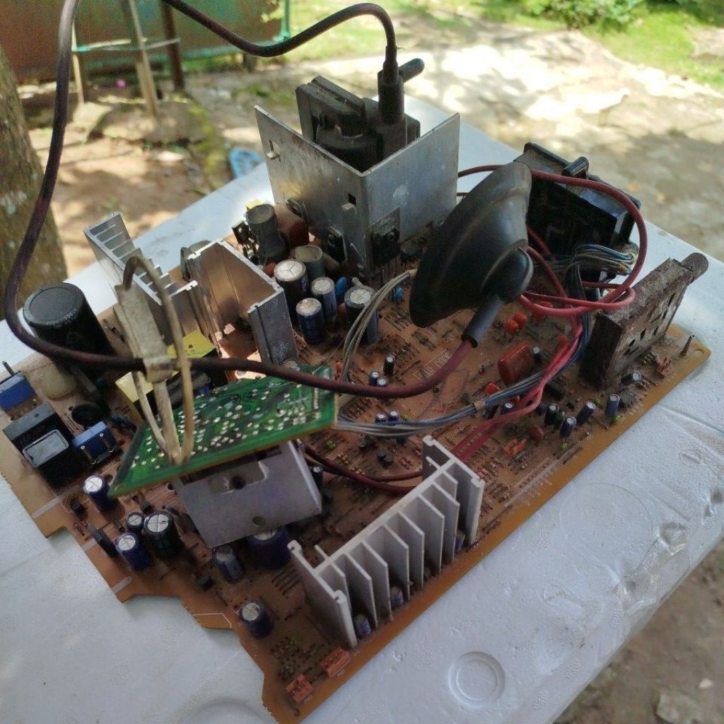 Mesin tv tabung lg slim 29 inch minus ew