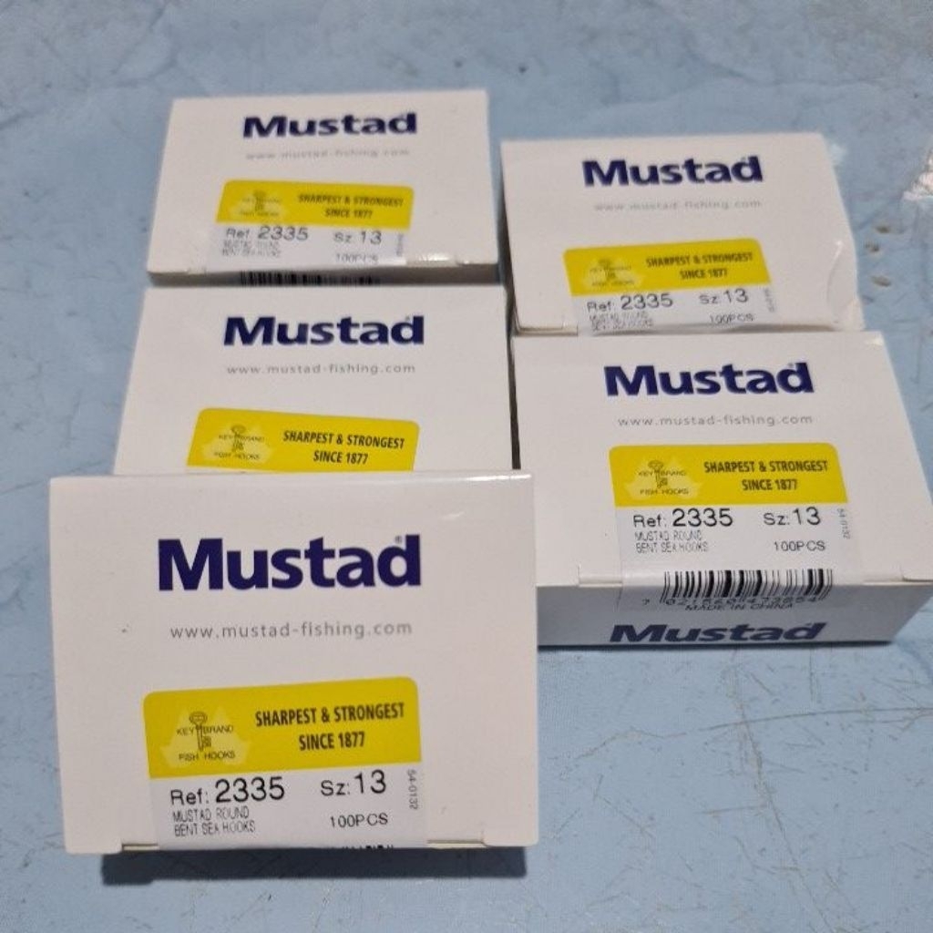 Mata Pancing Kail Mustad Size 2335 no.13