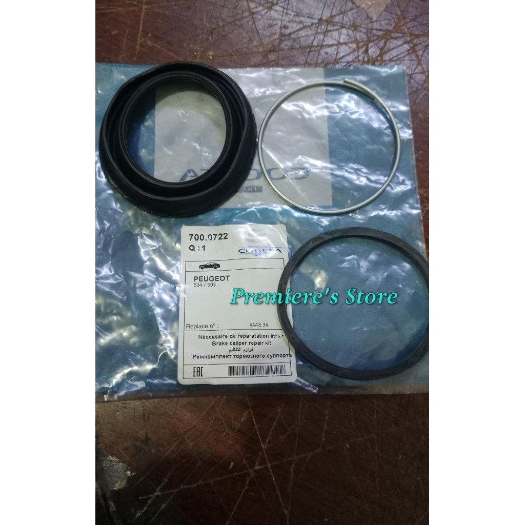 seal kaliper depan peugeot 505