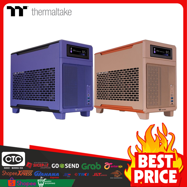 THERMALTAKE TR100 MINI TOWER - CASING PC | MINI ITX - GAMING PC CASE