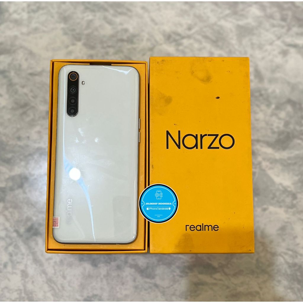 REALME NARZO 4/128GB SECOND FULLSET GARANSI