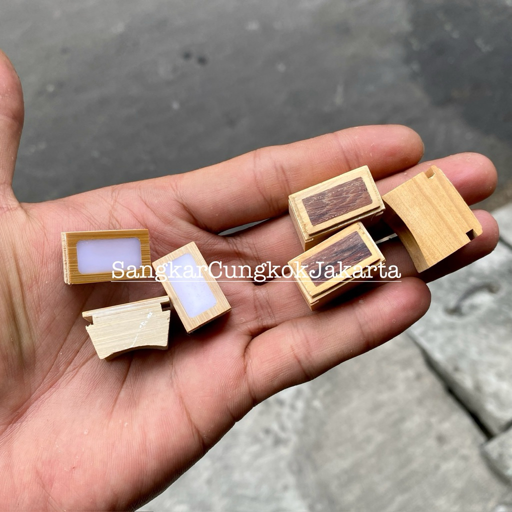 Kupingan Cepuk Keramik Pengait Cepuk Keramik Kombinasi Ori Cungkok