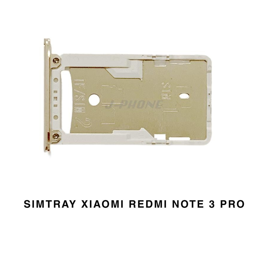 SIMTRAY  SLOT SIM CARD XIAOMI REDMI NOTE 3 PRO