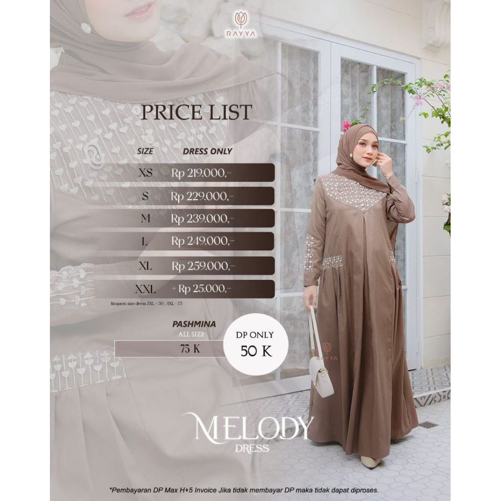 melody dress size M midnight blue