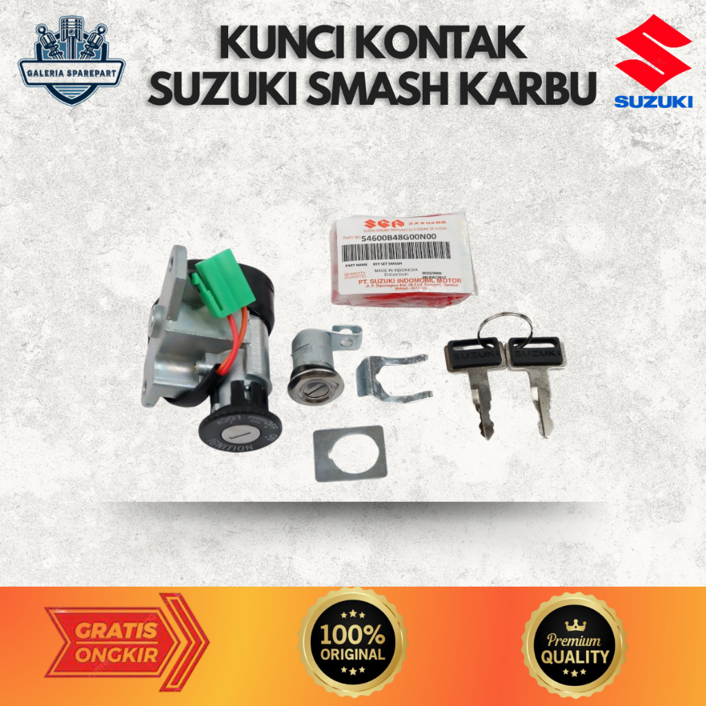 Kunci Kontak Suzuki Smash Karbu Galeria sparepart motor
