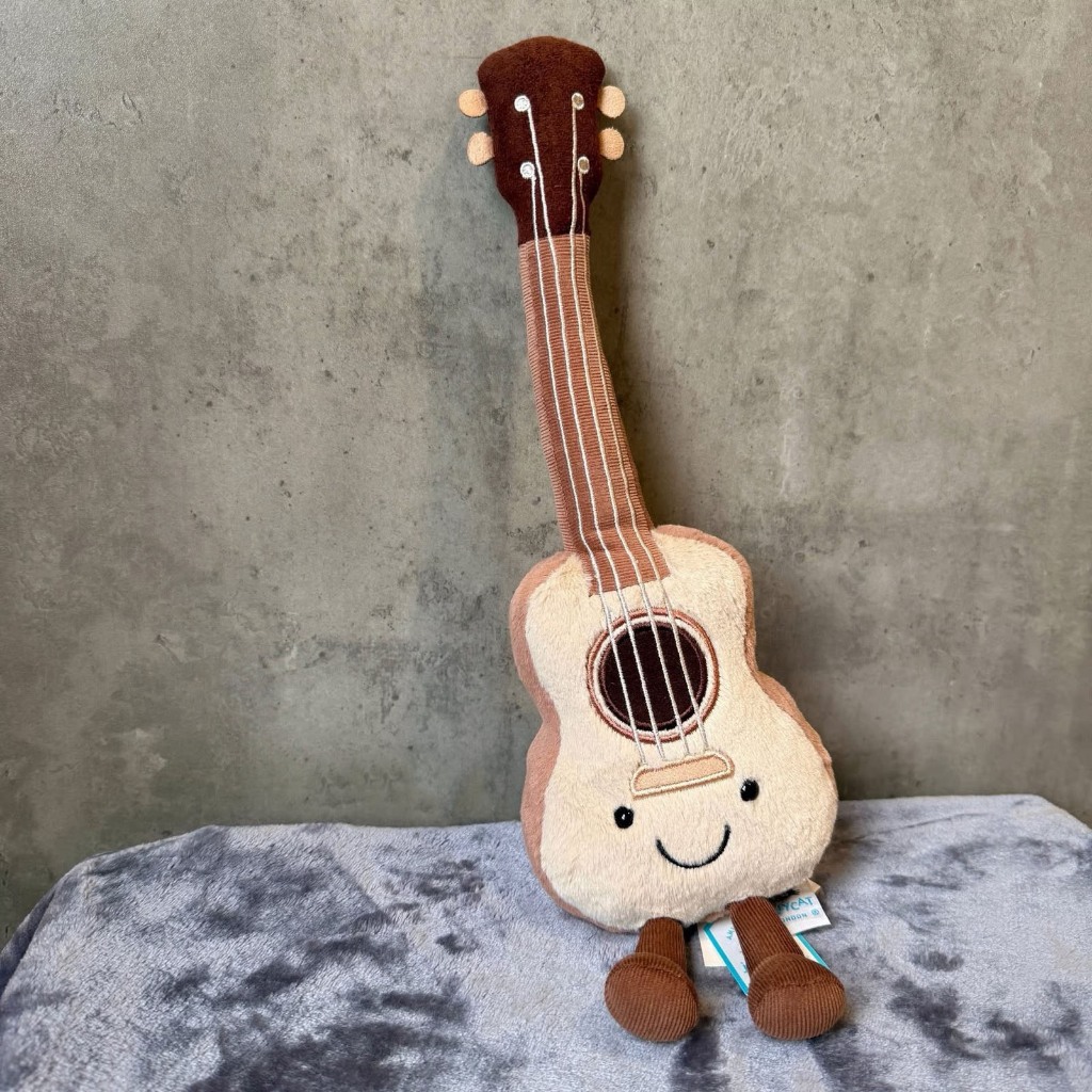 Amuseables Ukulele Jellycat Plush Rare Original Gift Soft Plush Guitar Jellycat Music Instrument Jel