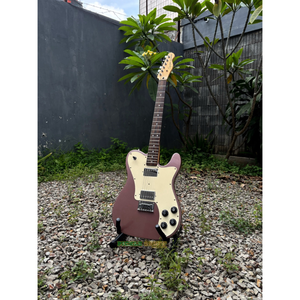 SQUIER AFFINITY TELECASTER DELUXE BURGUNDY MIST | GITAR SQUIER TELECASTER