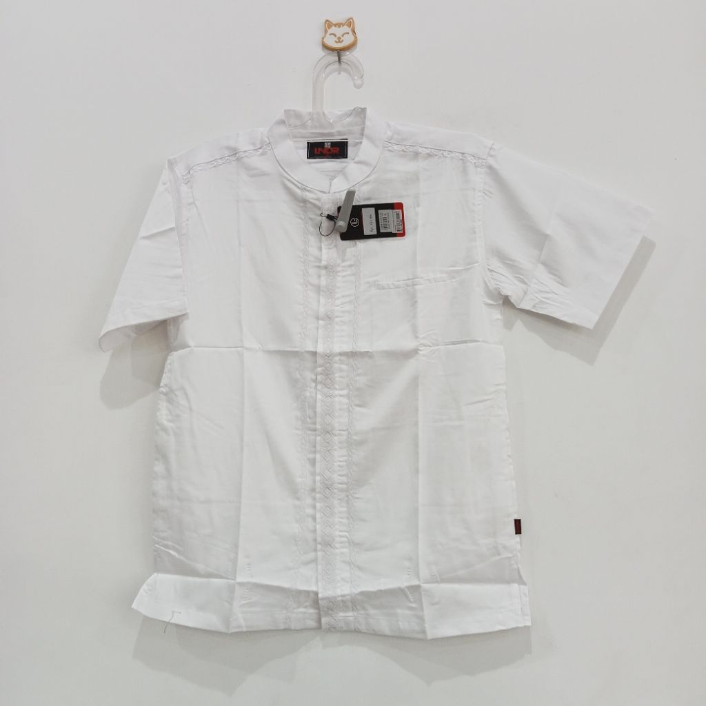 Atasan Taqwa LNDR/Atasan Taqwa Bordir/Baju Muslim Pria/Atasan Taqwa Lengan Pendek