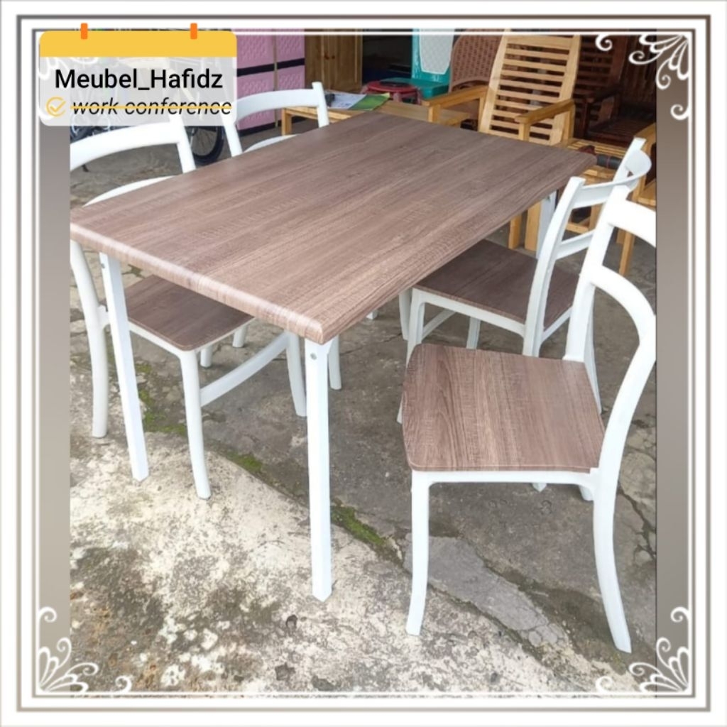 Promo set meja makan olymplast {Meubel_Hafidz}