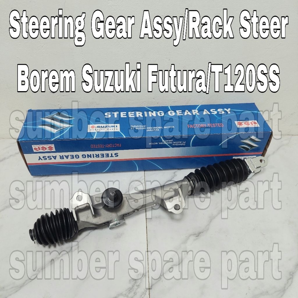 Steering Gear Assy Rack Steer Borem Bak Stir Setir Suzuki Futura T120SS Ori Japan