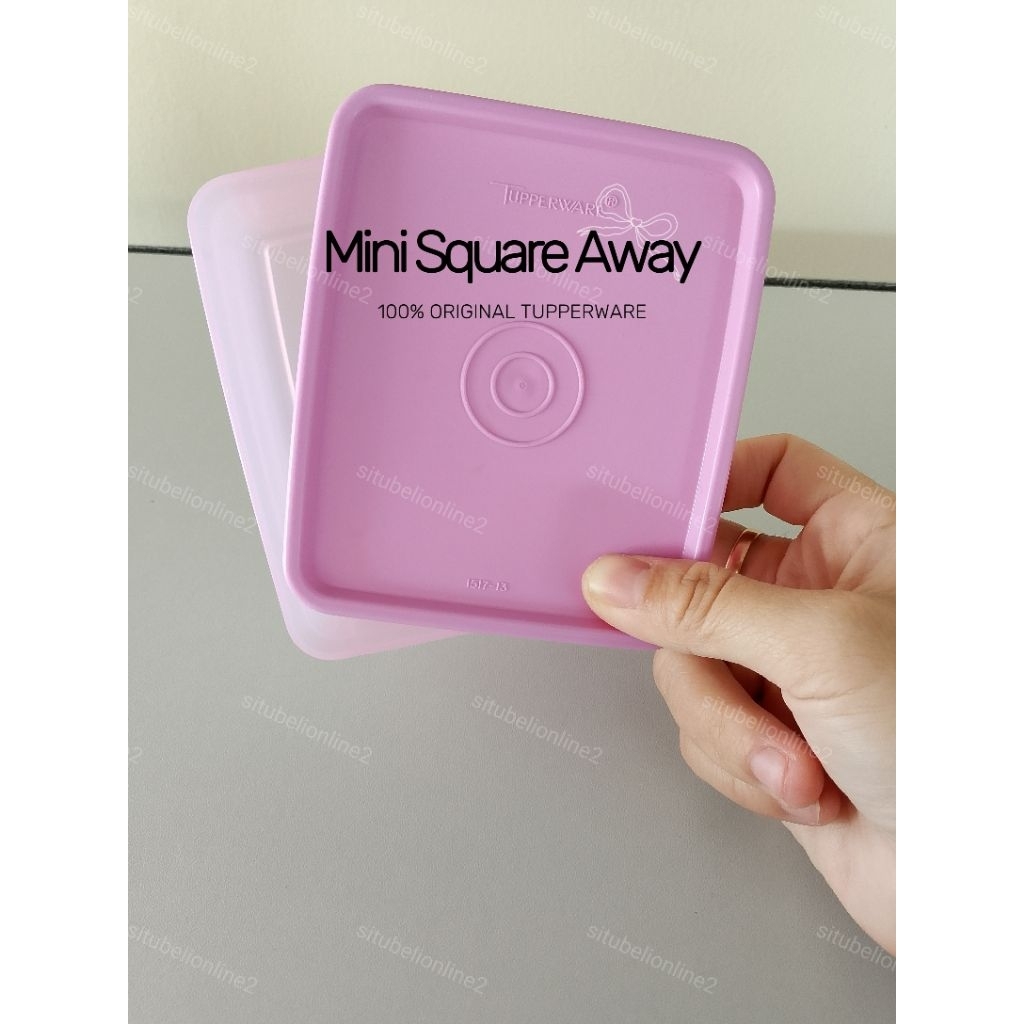 Mini Square Away Tupperware Original