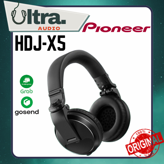 Pioneer HDJ-X5 / HDJ X5 / HDJX5 DJ Headphones ORIGINAL