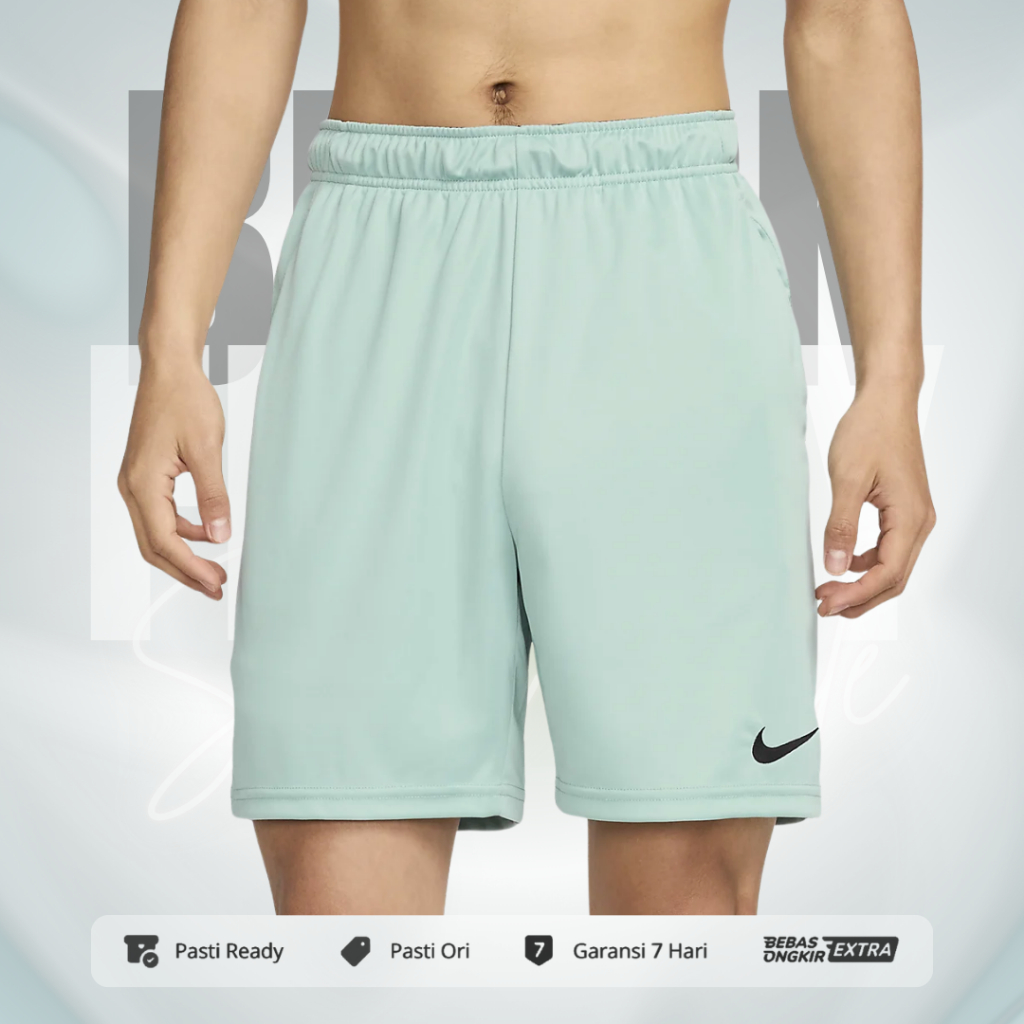 Celana Pendek Nike Dri-FIT Men's knit 6.0 training shorts - Mineral DD1888