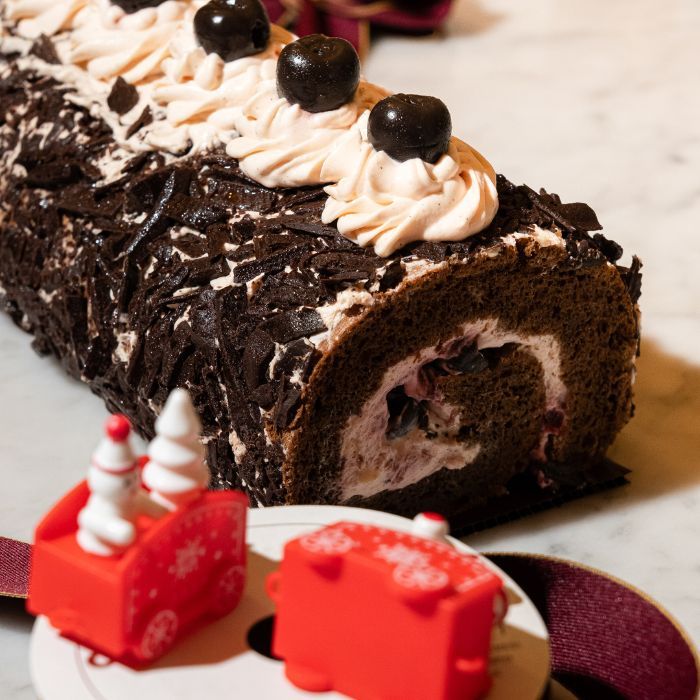 [TERBATAS] Bolu Gulung Medan Black Forest 3Times | Bolu Gulung Premium rasa Black Forest