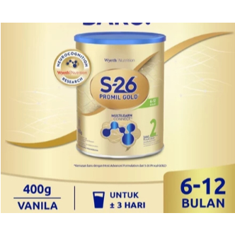 S26 Promil Gold Tahap 2 400Gr