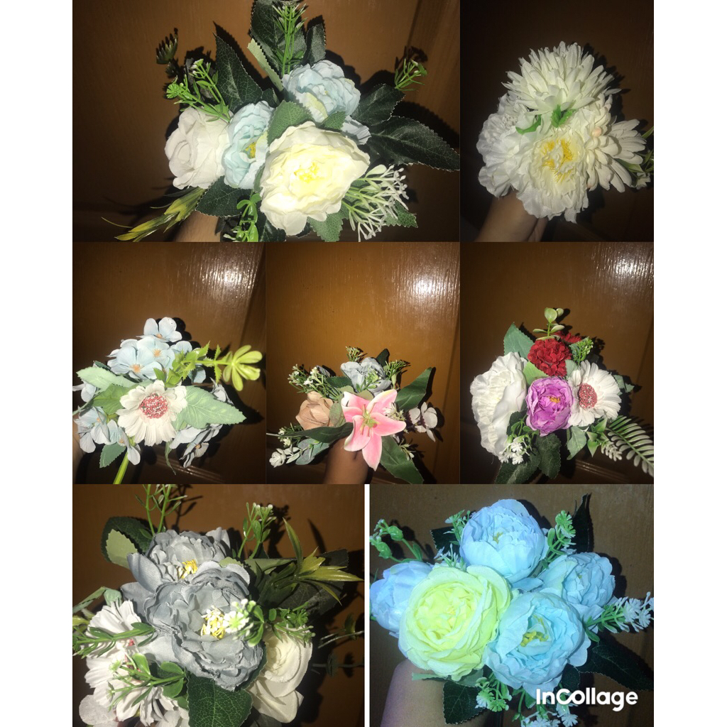 Preloved Artificial Flowers /bunga plastik/ hiasan