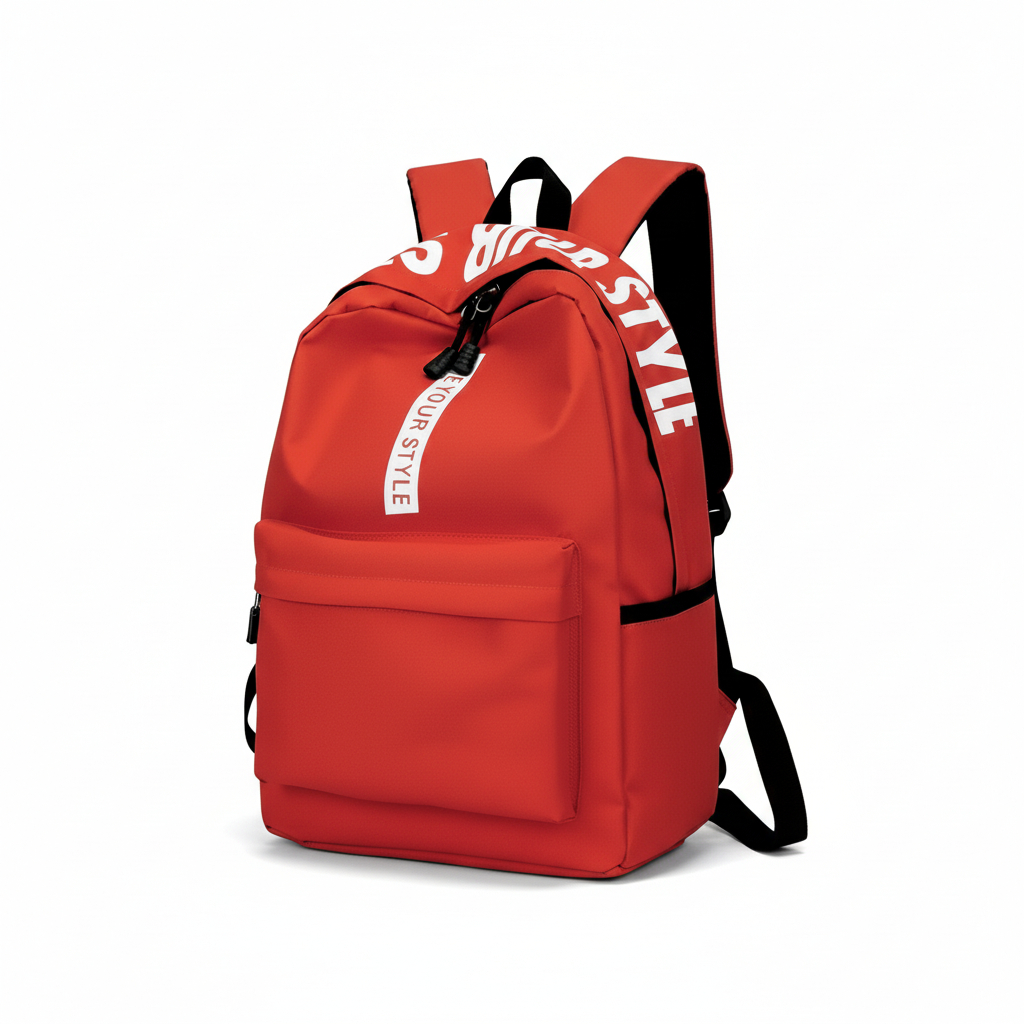 POLO FELIX - Tas Ransel Pria Sekolah  Gendong Anak Tas Kerja Simple Polos BYS