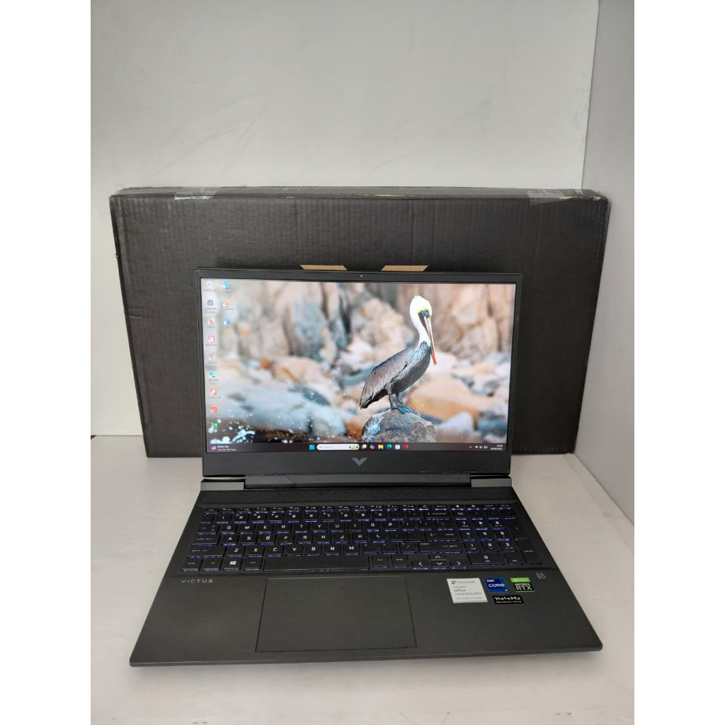 G I7-11800H ram 16gb ssd 768gb nvme rtx3060 double ssd nvme HP Victus 16