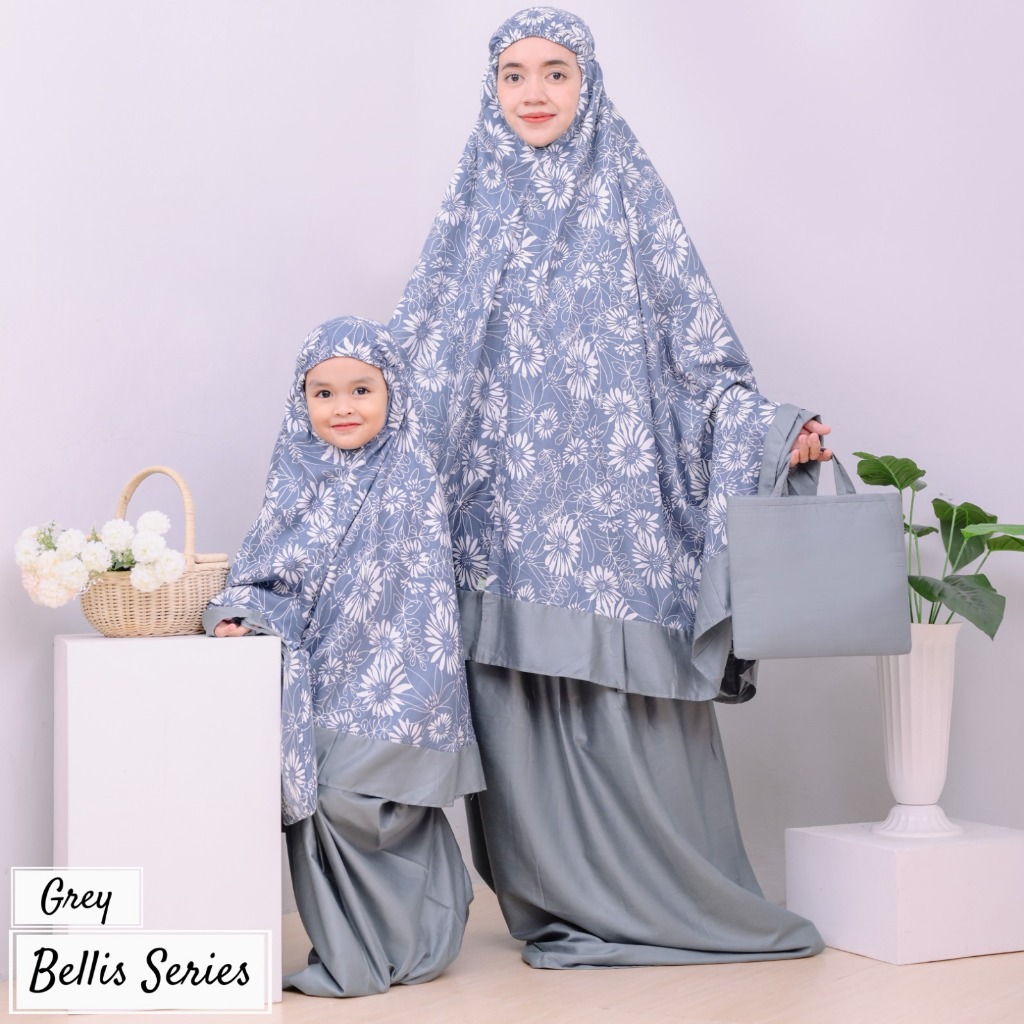 mukena couple ibu dan anak I mukena rayon couple ibu dan anak I mukena bali ibu dan anak