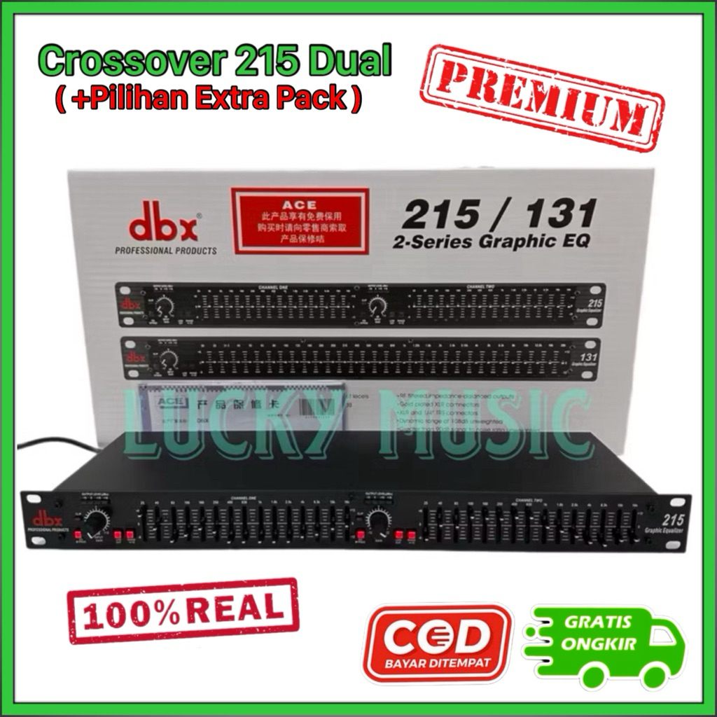 Equaliser DBX 215 Dual Channel Equalizer dbx 215 Graphic Eq 215/131 equaliser 215 dual dbx215
