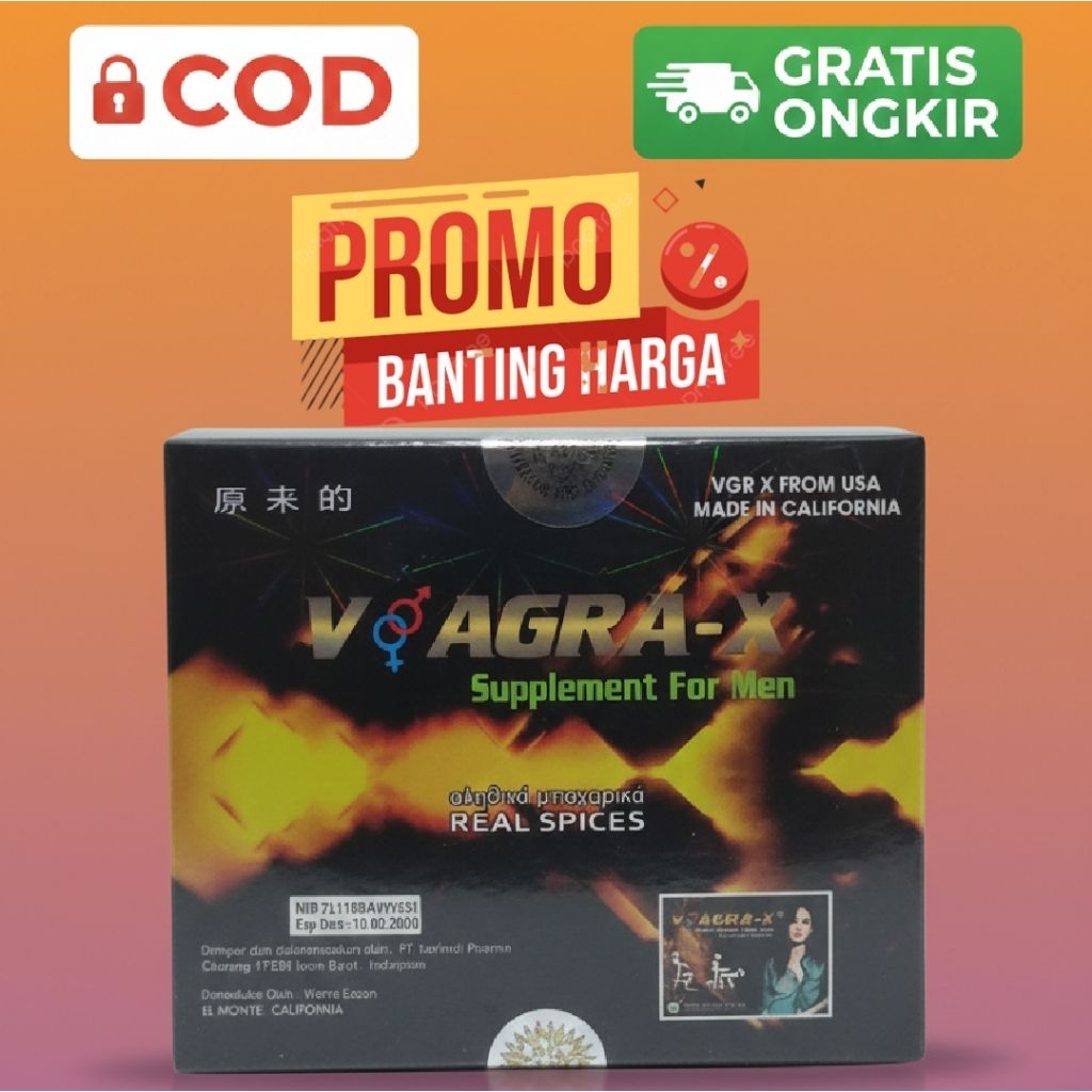 Alami Bersama Suplement V-AgraX Kemasan Terbaru Original [BERGARANSI]