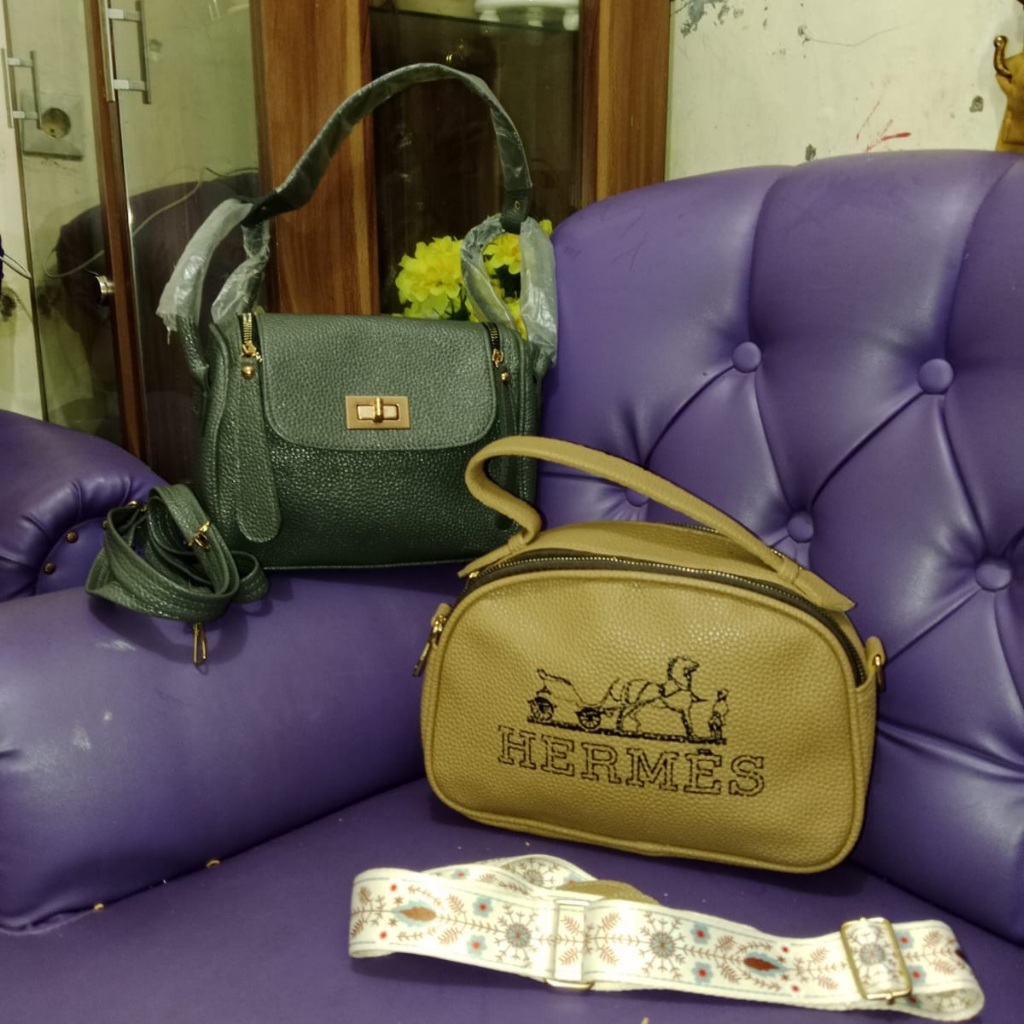 Handle Bag Hobo & Lindy Lucu Mirror New | Premium Slingbag Super | Tas Bahu Wanita