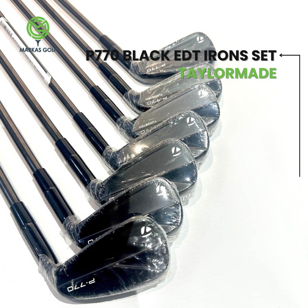 Taylormade P770 Gen 4 Irons Set (Black Edt)