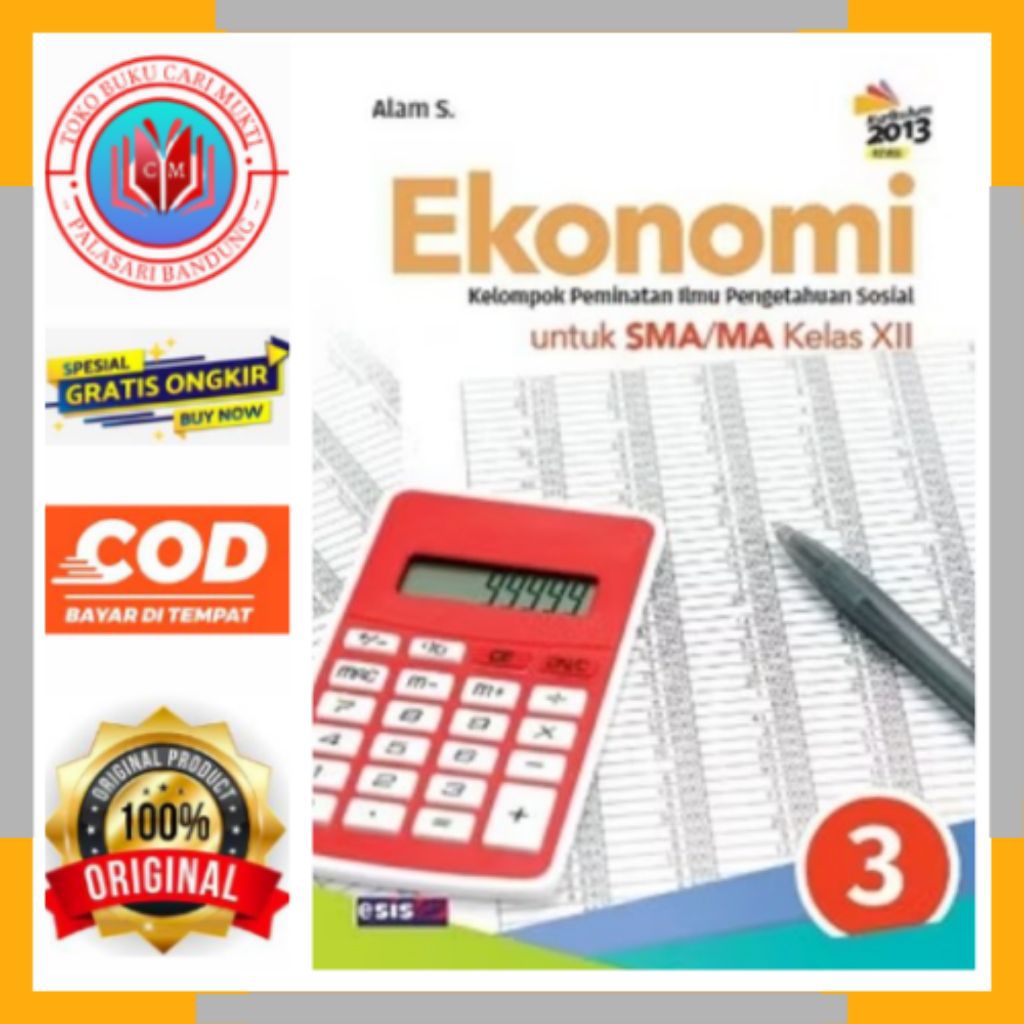 BUKU EKONOMI UNTUK SMA/MA KELAS 12 KURIKULUM 2013 REVISI PENERBIT ESIS