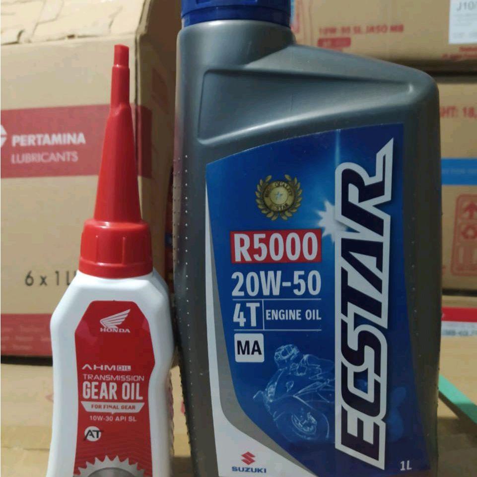 oli mesin suzuki satria fu old satria fu new ecstar 1liter original suzuki asli free oli gear honda