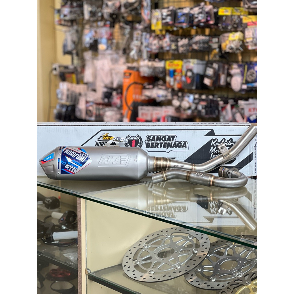 KNALPOT NORIFUMI WHOOPS GTR KLX 150/CRF 150 ORIGINAL NORIFUMI