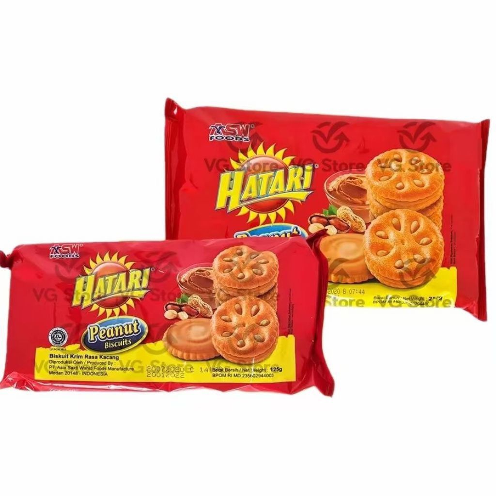 Biscuits HATARI Peanut 120grm_220grm