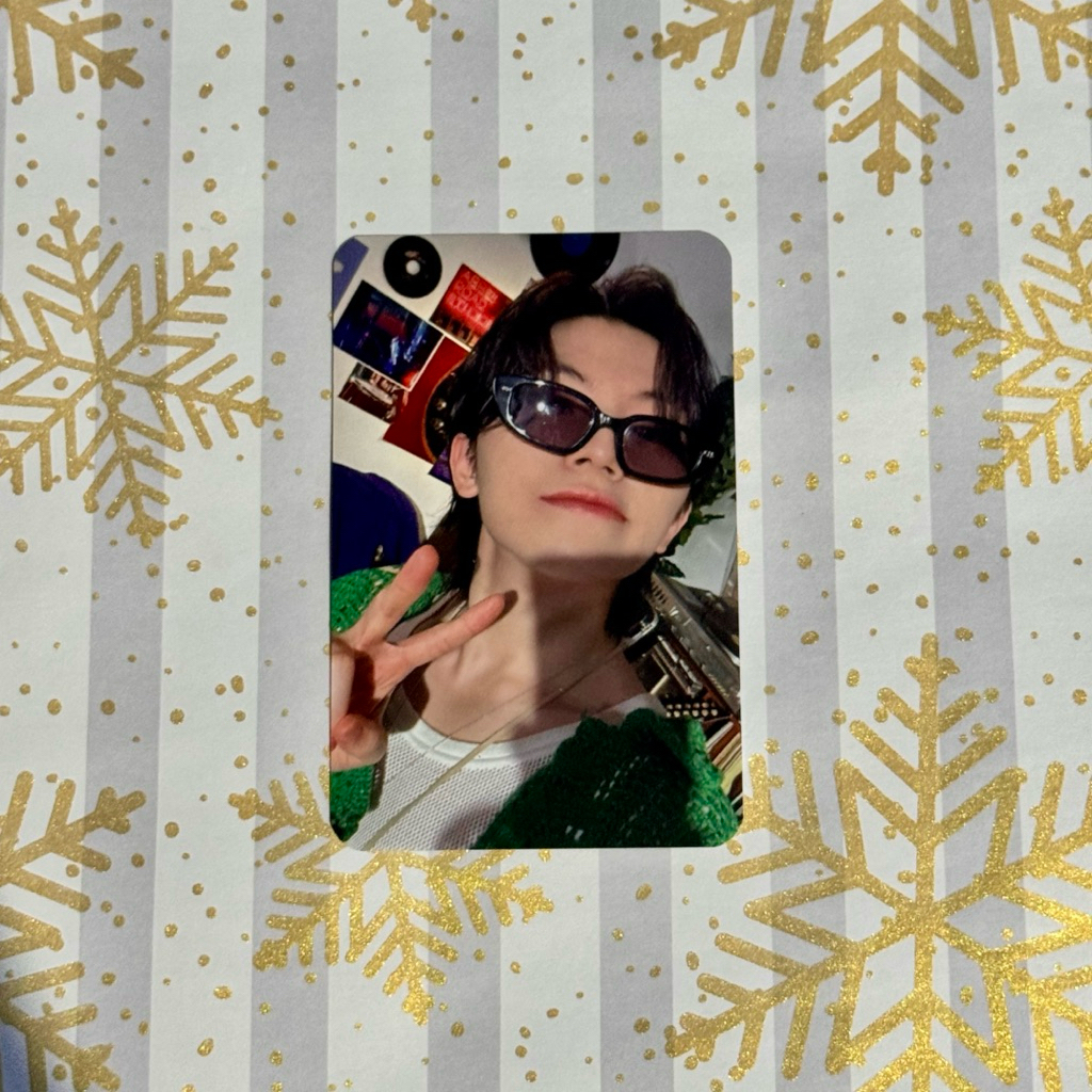 Photocard Woozi Klepon HD Rare (Woozi 17TH Heaven Joeun/Beatroad Fansign)