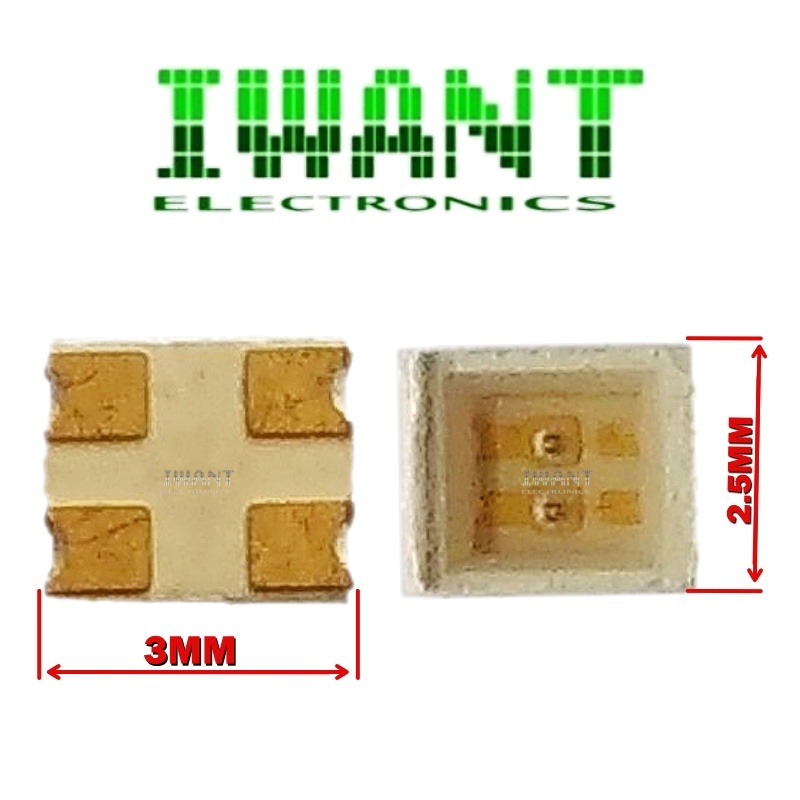 LED SMD 1210 2WARNA MERAH HIJAU LED SMD MERAH & HIJAU LED SMD HIJAU &MERAH