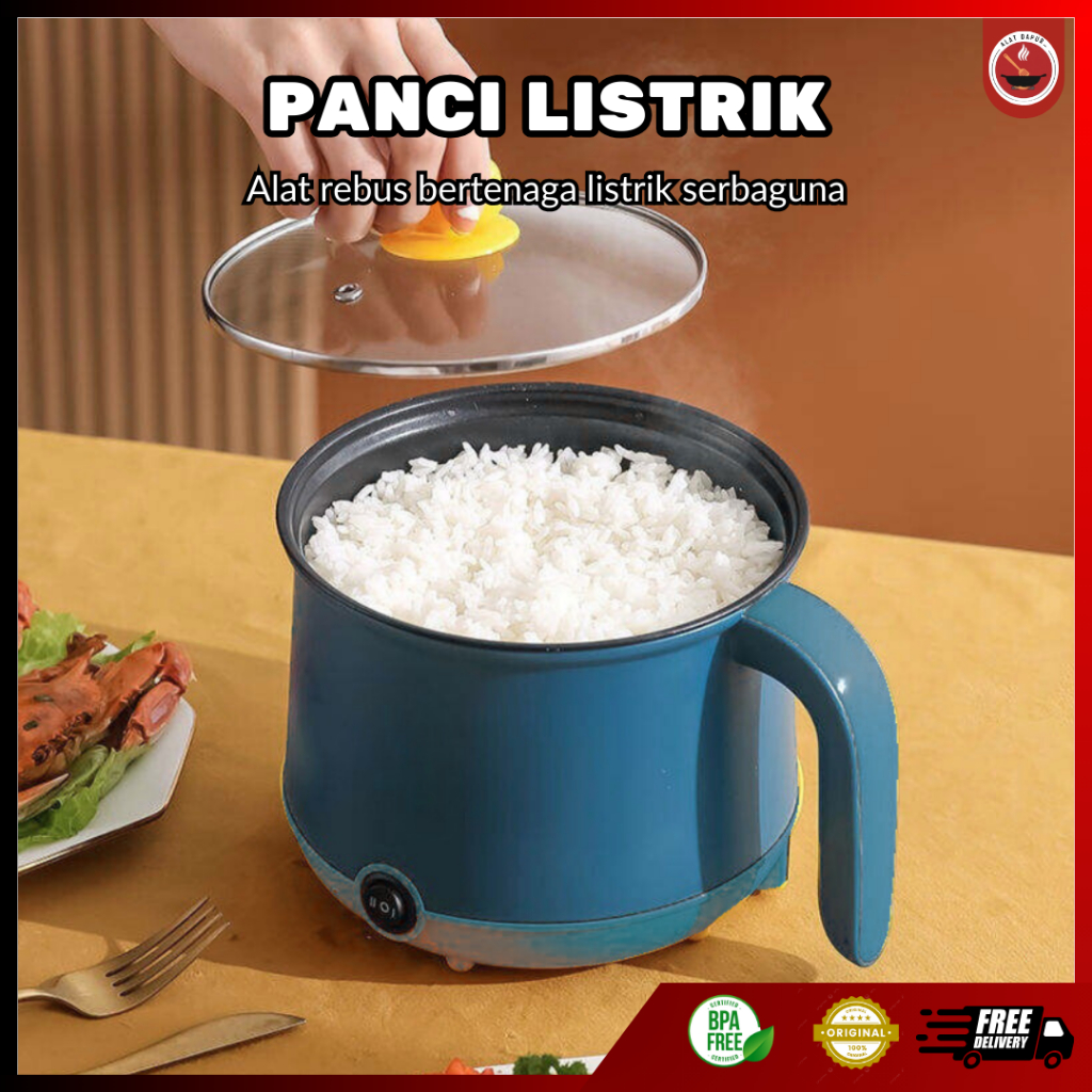Alat Dapur - Panci Masak Listrik Portable Alat Masak Listrik DZG-18