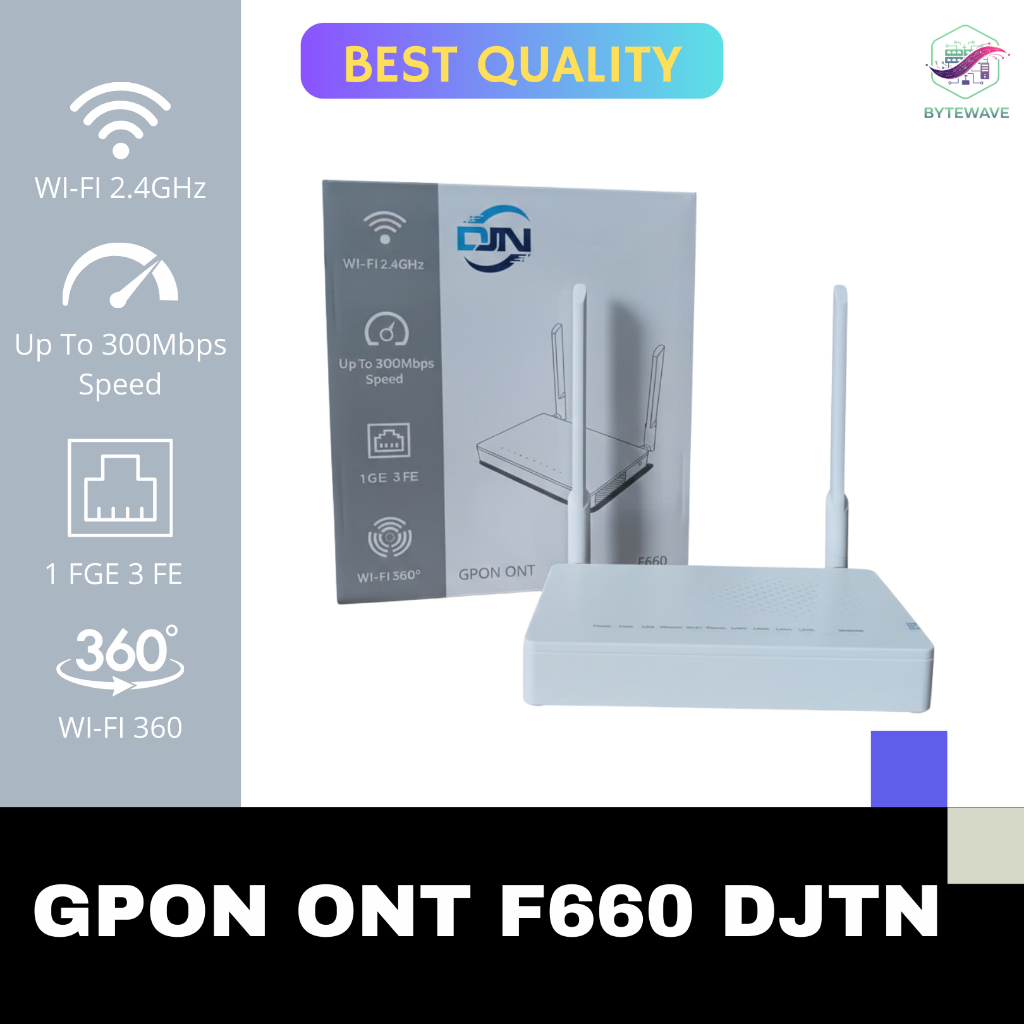 Modem New GPON ONT F660 DJTN Postel