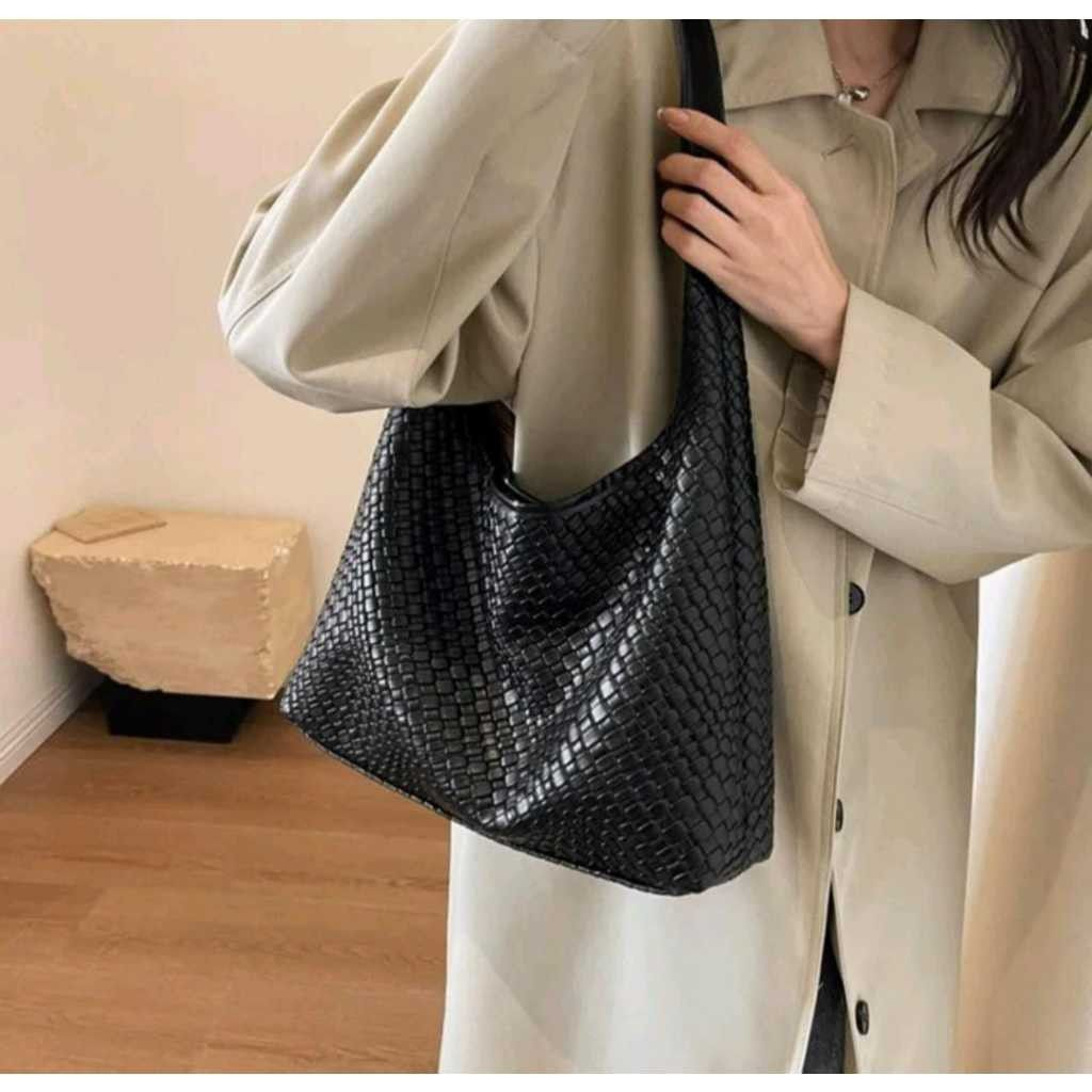 Aliya13_Tote Bag Wanita Glossy Premium Tas Kuliah