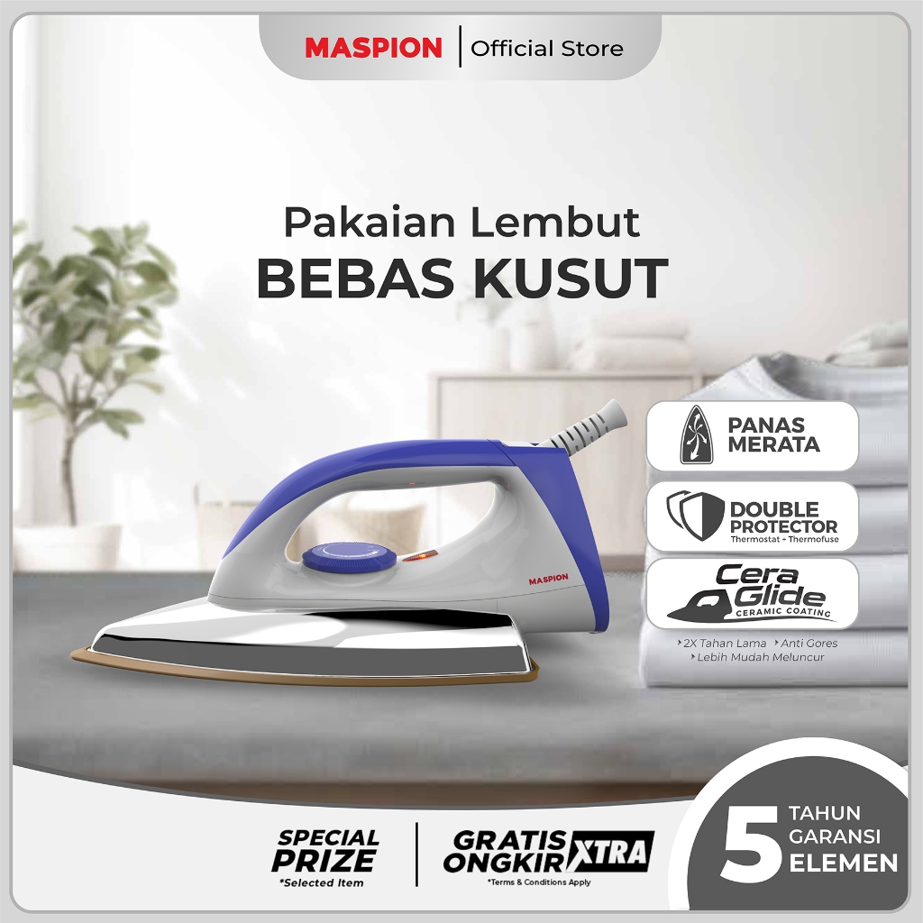Maspion Setrika Automatic Iron Ceramic HA-380