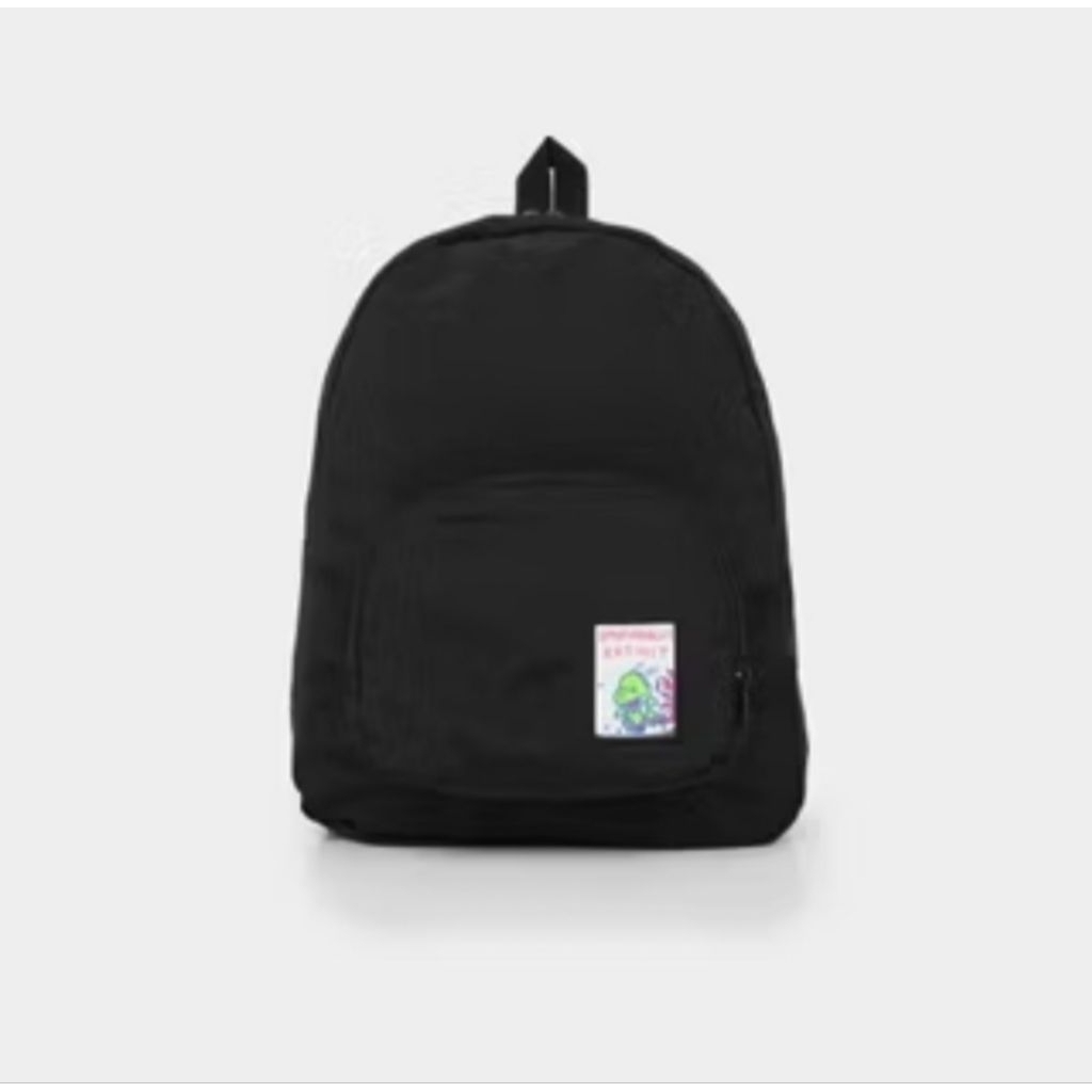 CRSL Packo Backpack Series Warna Hitam I Ransel IFoldable Backpack I Tas Travel Lipat Pria Wanita