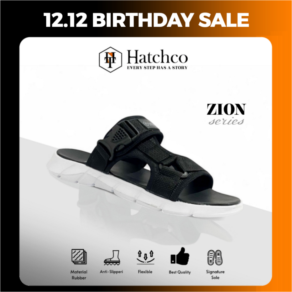 Hatchco Official - Sandal Gunung ZION Sandal Adventure Sandal Outdoor Sendal Gunung Pria Wanita Sand