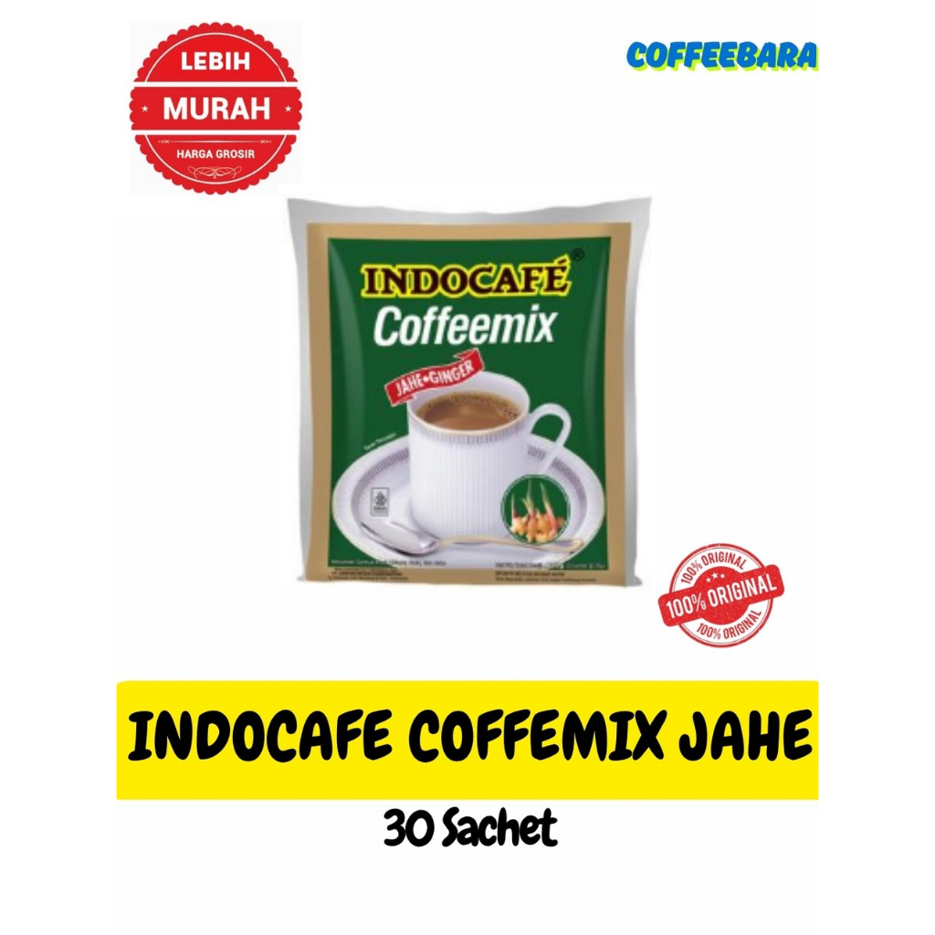 Indocafe Coffeemix Jahe (30 sachet)