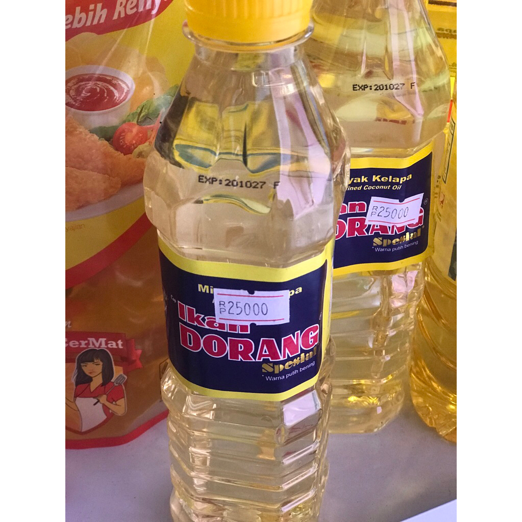 minyak goreng ikan dorang