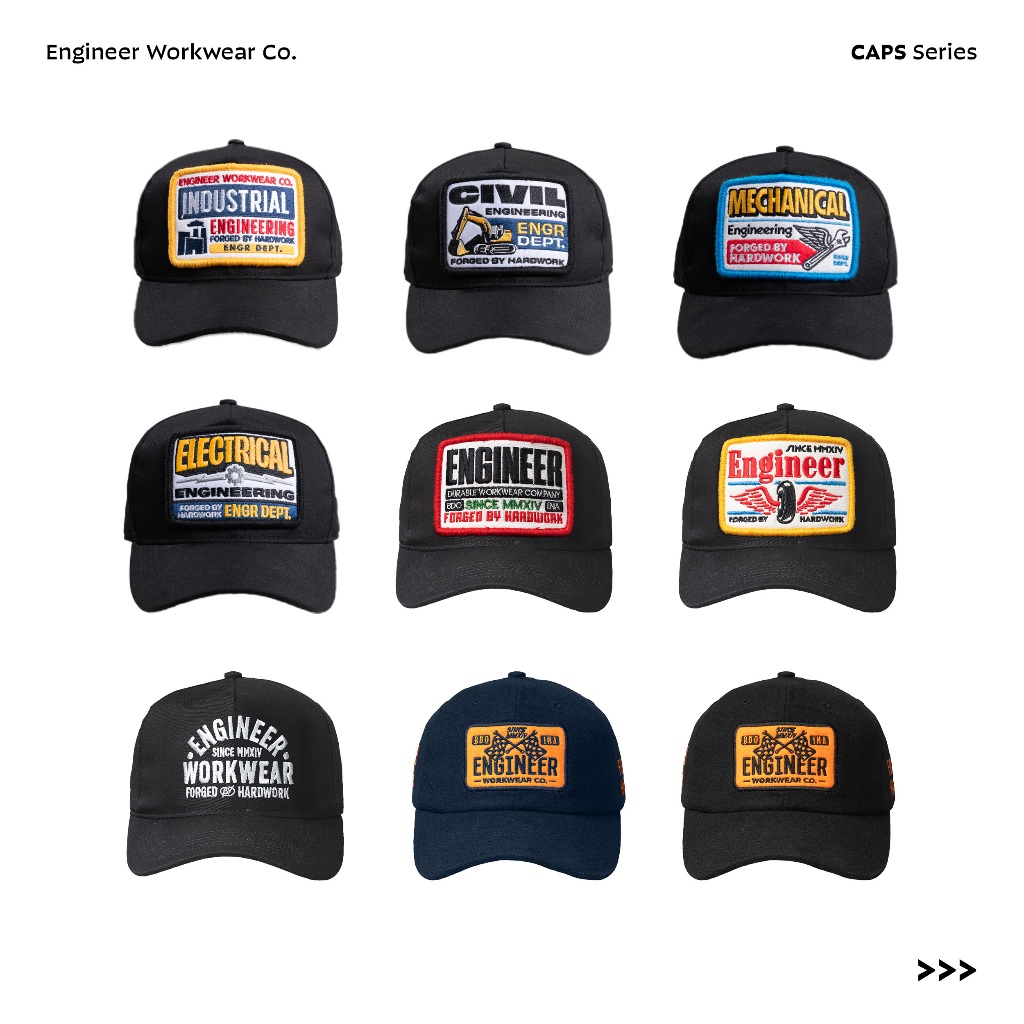 CAPS SERIES / TOPI SERIES - ENGINEER WORKWEAR