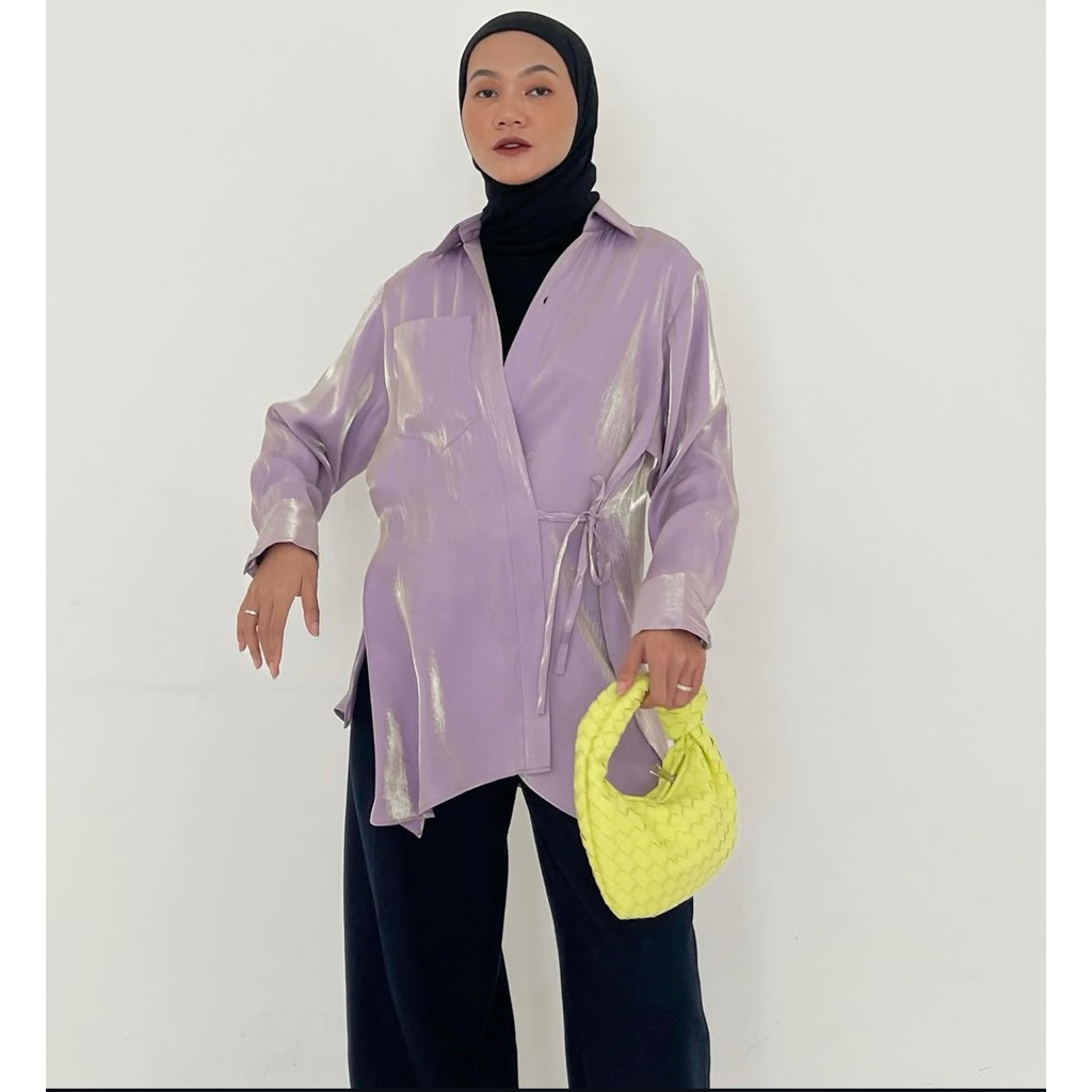 kimono shirt purple Trick and tricky