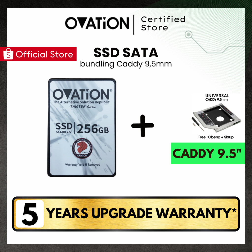 OVATION SSD SATA 256GB 2.5" SATA III Internal SSD SATA3 256 GB
