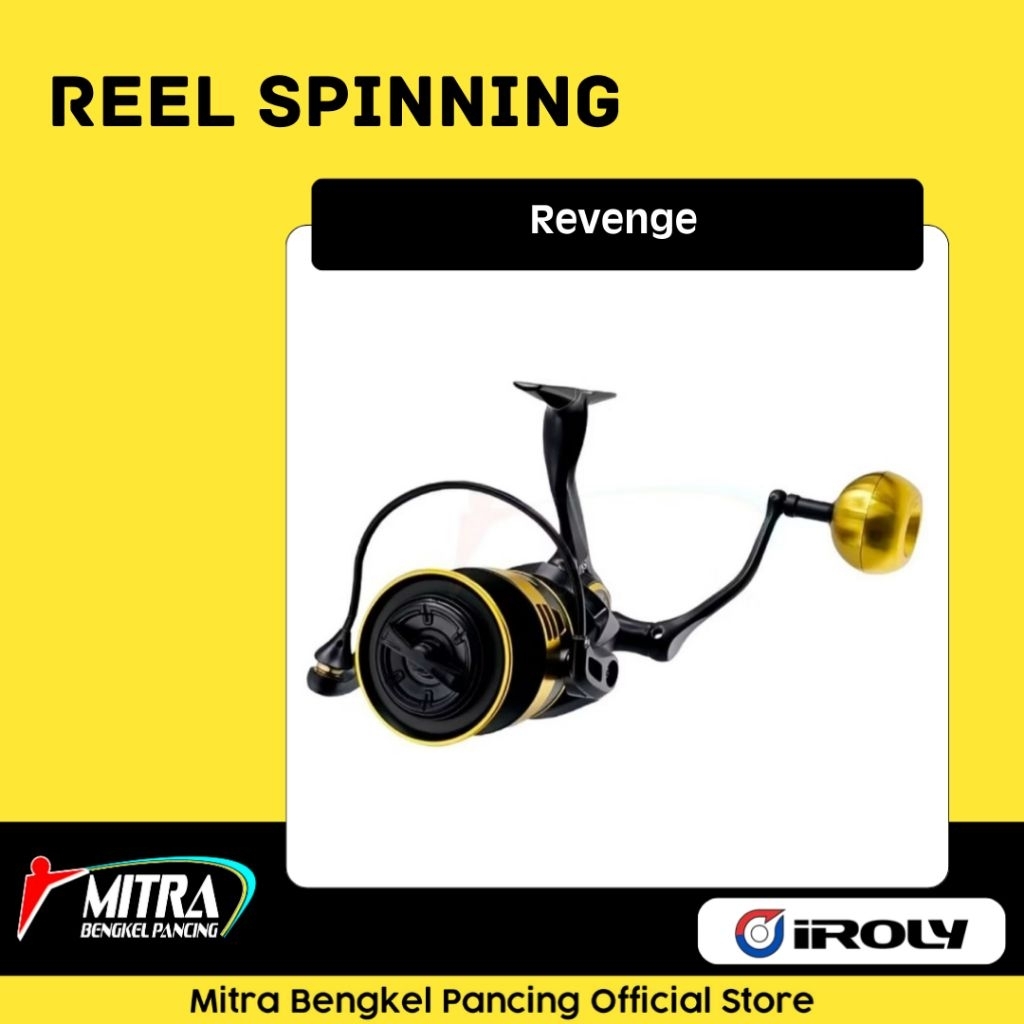 Reel Iroly Revenge 6000 Reel Pancing Original